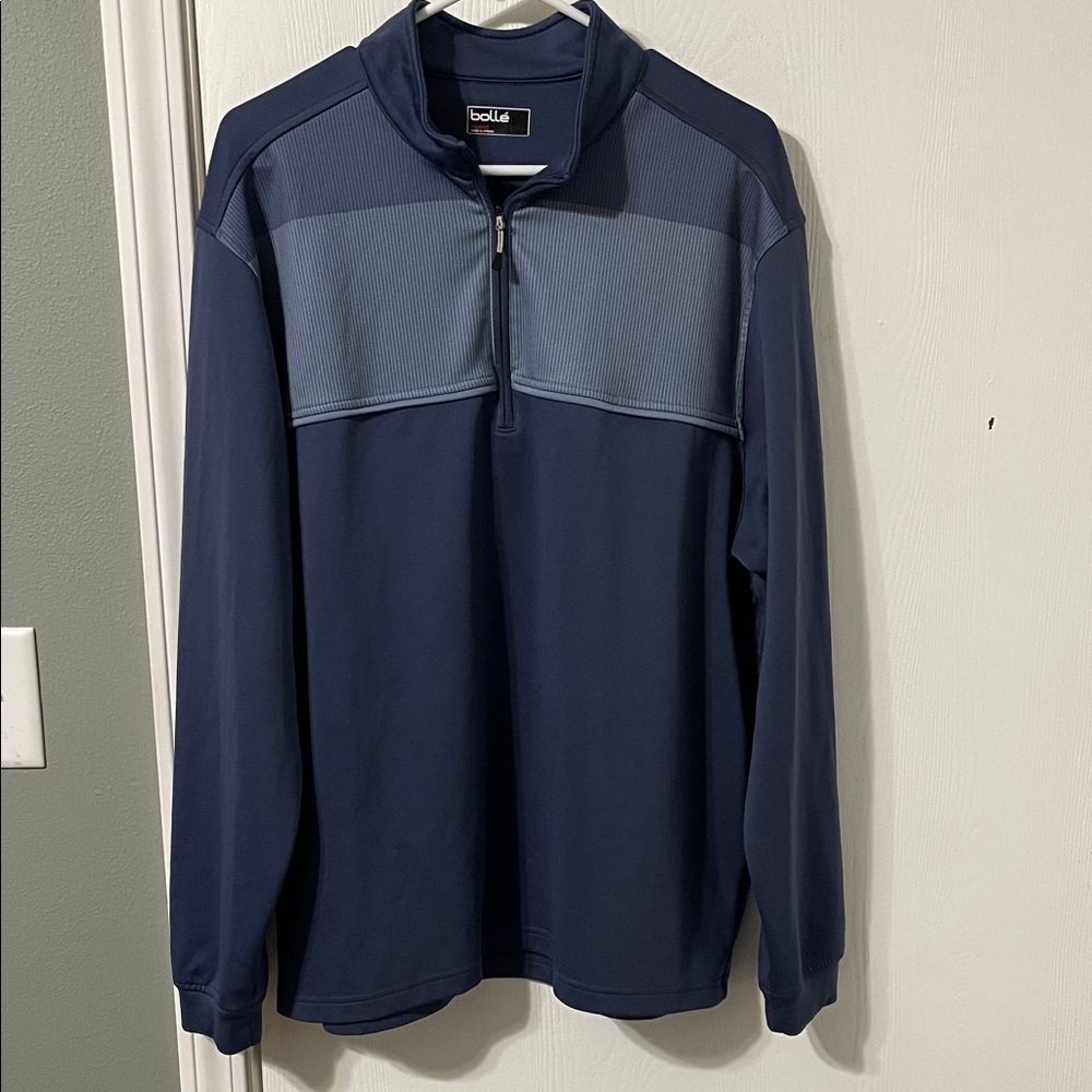 Bolle Performance Like New 1/4 Zip Pullover Men Moisture Wicking Size XL